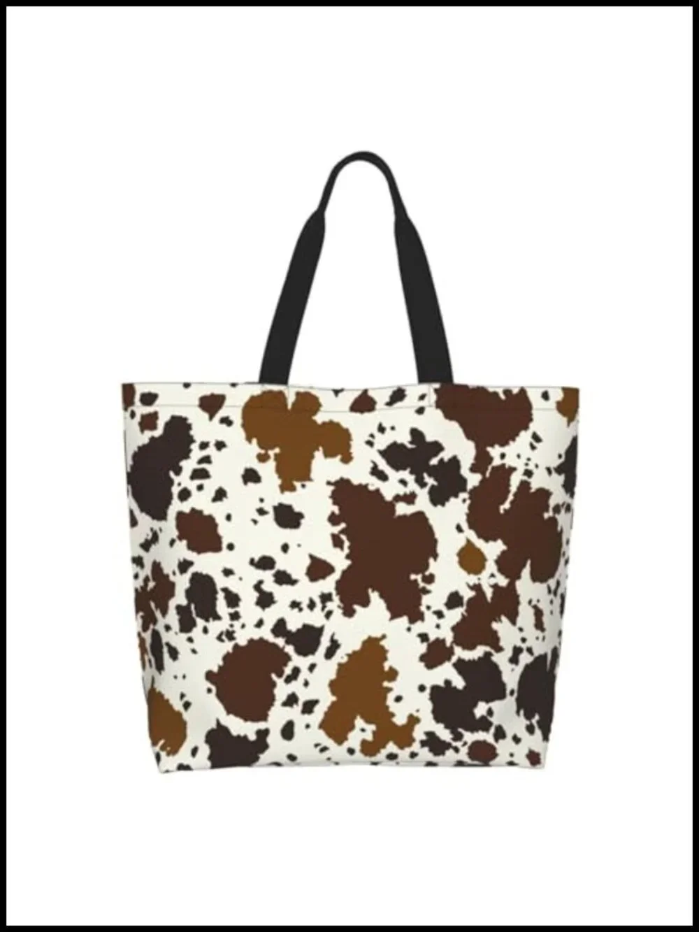 Reusable Polyester Tote Bag Shoulder Bag Travel Shopping Grocery
